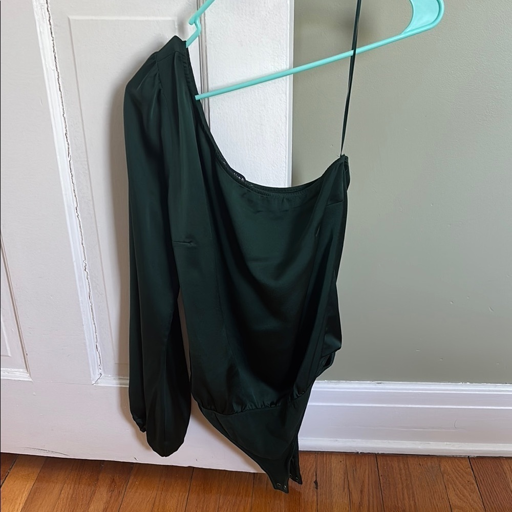 Abercrombie & Fitch Forest Green Bodysuit